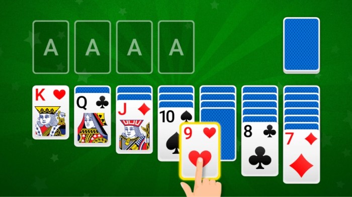 Solitaire for beginners