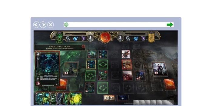 Online strategy games